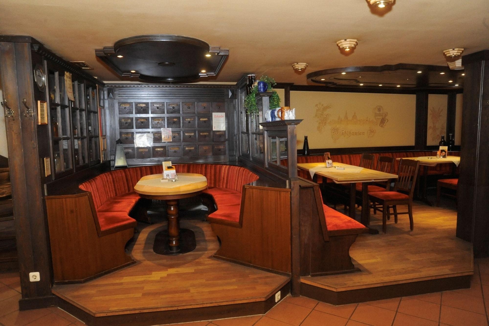 Brauhaus Zum Loewen Hotel Mühlhausen Kültér fotó