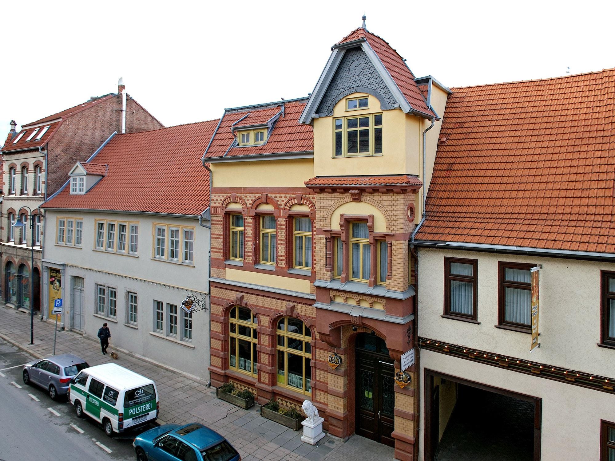 Brauhaus Zum Loewen Hotel Mühlhausen Kültér fotó
