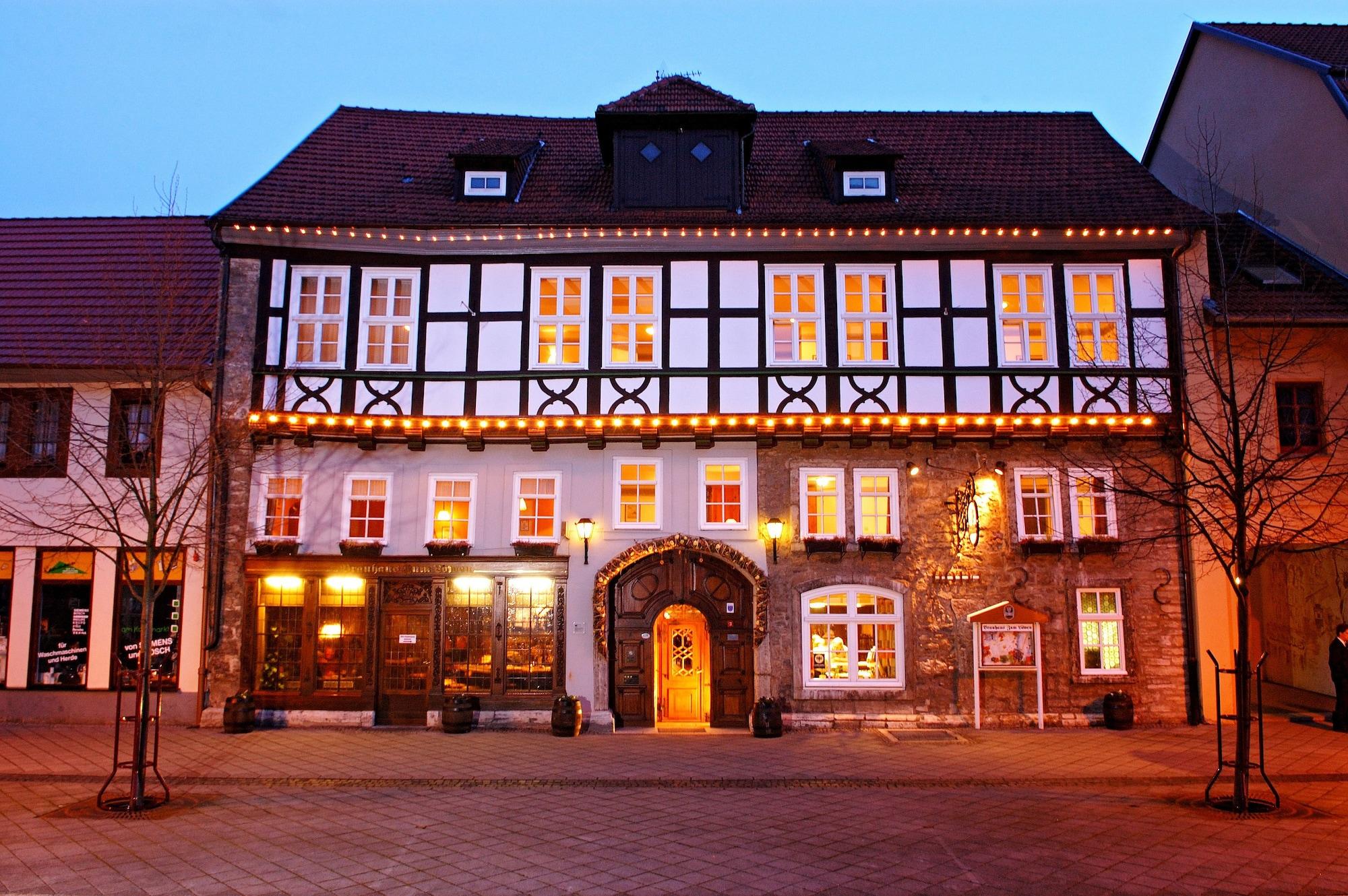 Brauhaus Zum Loewen Hotel Mühlhausen Kültér fotó