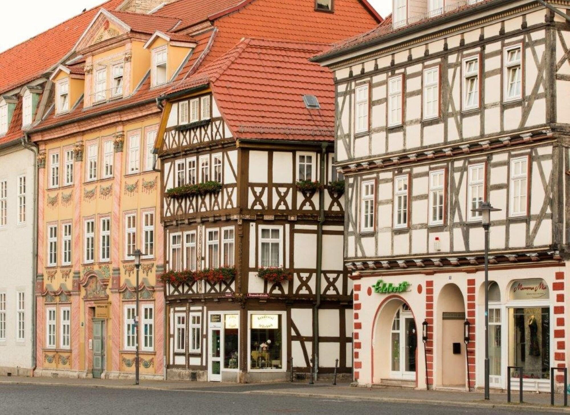 Brauhaus Zum Loewen Hotel Mühlhausen Kültér fotó