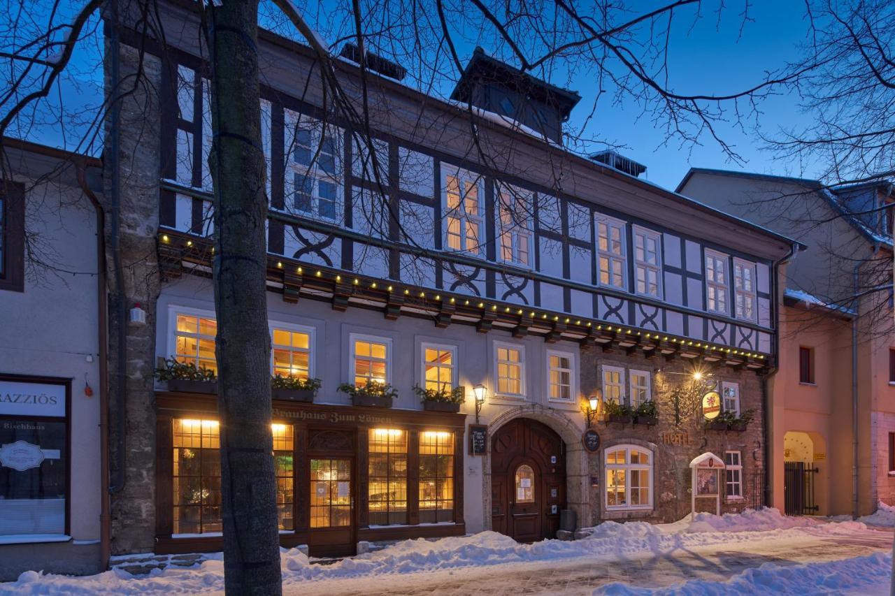Brauhaus Zum Loewen Hotel Mühlhausen Kültér fotó