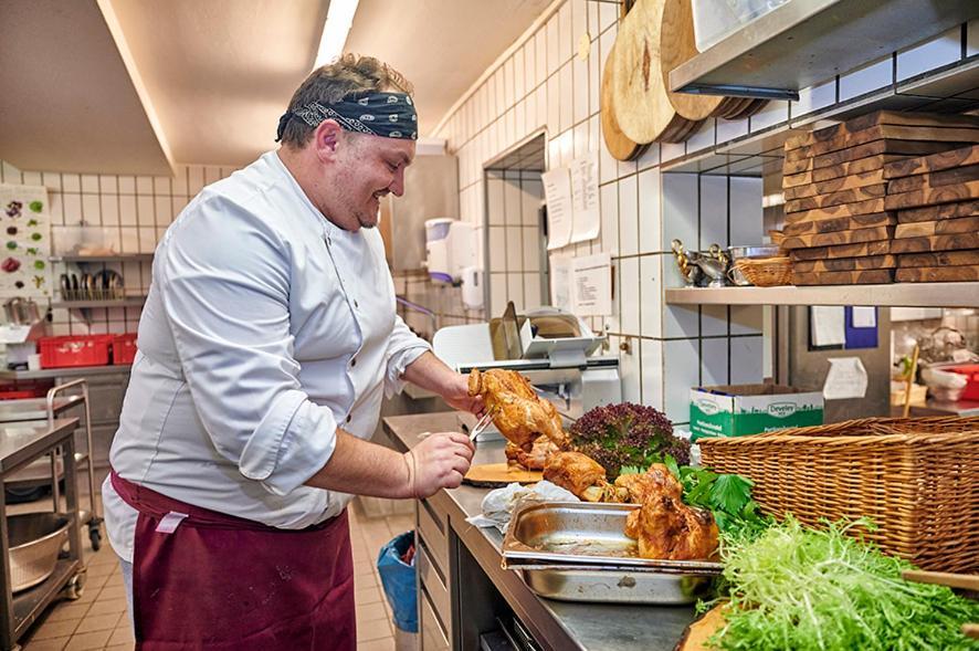 Brauhaus Zum Loewen Hotel Mühlhausen Kültér fotó