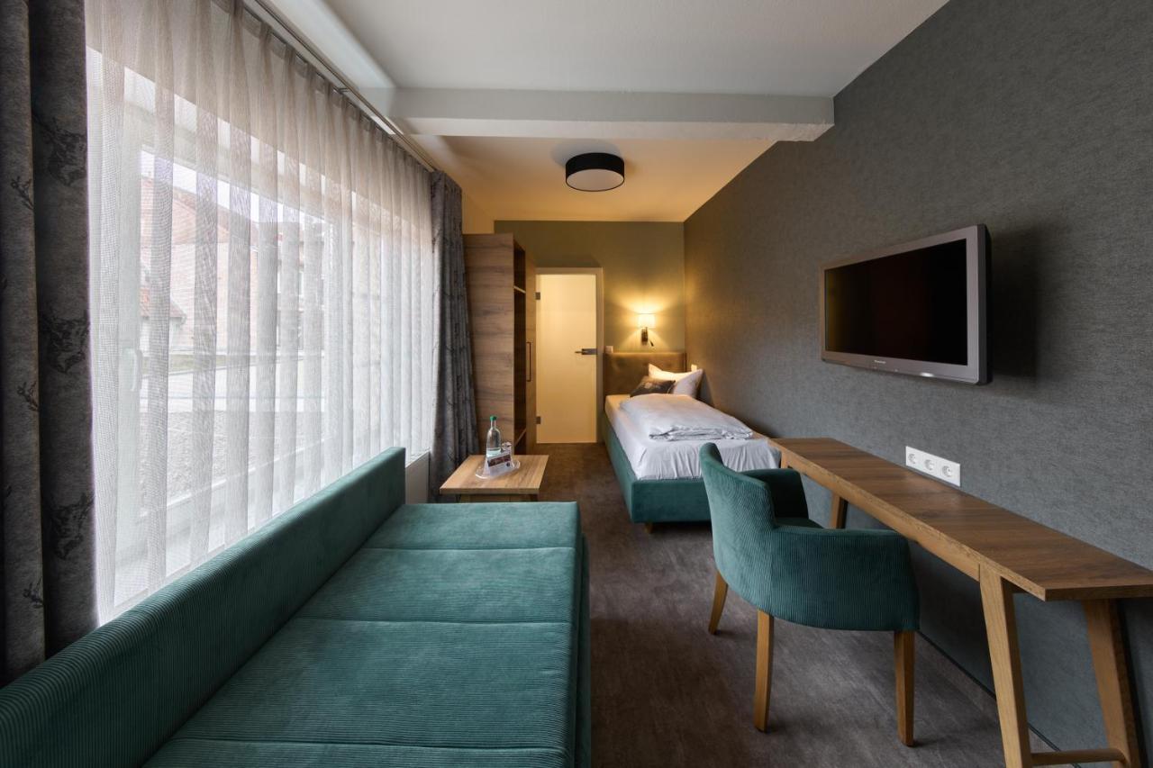 Brauhaus Zum Loewen Hotel Mühlhausen Kültér fotó