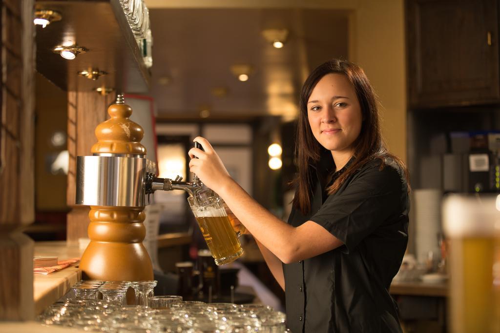 Brauhaus Zum Loewen Hotel Mühlhausen Kültér fotó